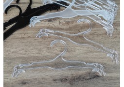 Вішалка-плечики для білизни і дитячого одягу (26см. прозора)